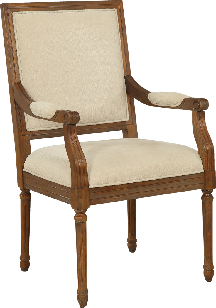 Titan Beige Accent Chair - Thumbnail - Image 1