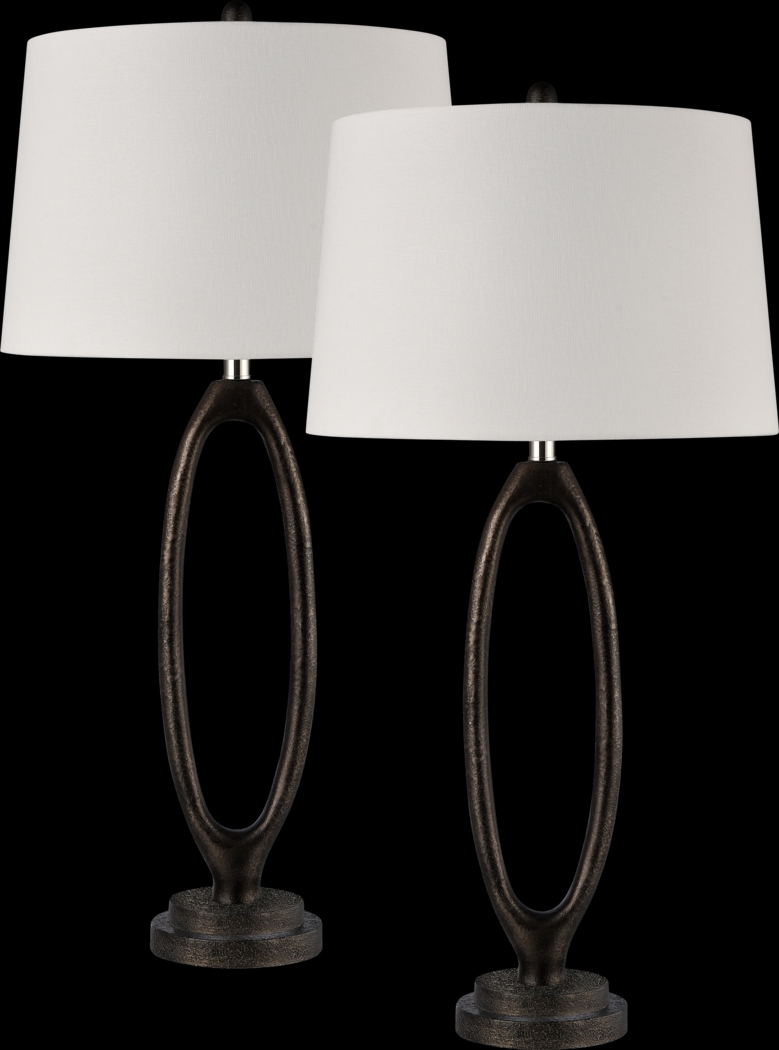 Tobaso Edge Bronze Lamp - Thumbnail - Image 2
