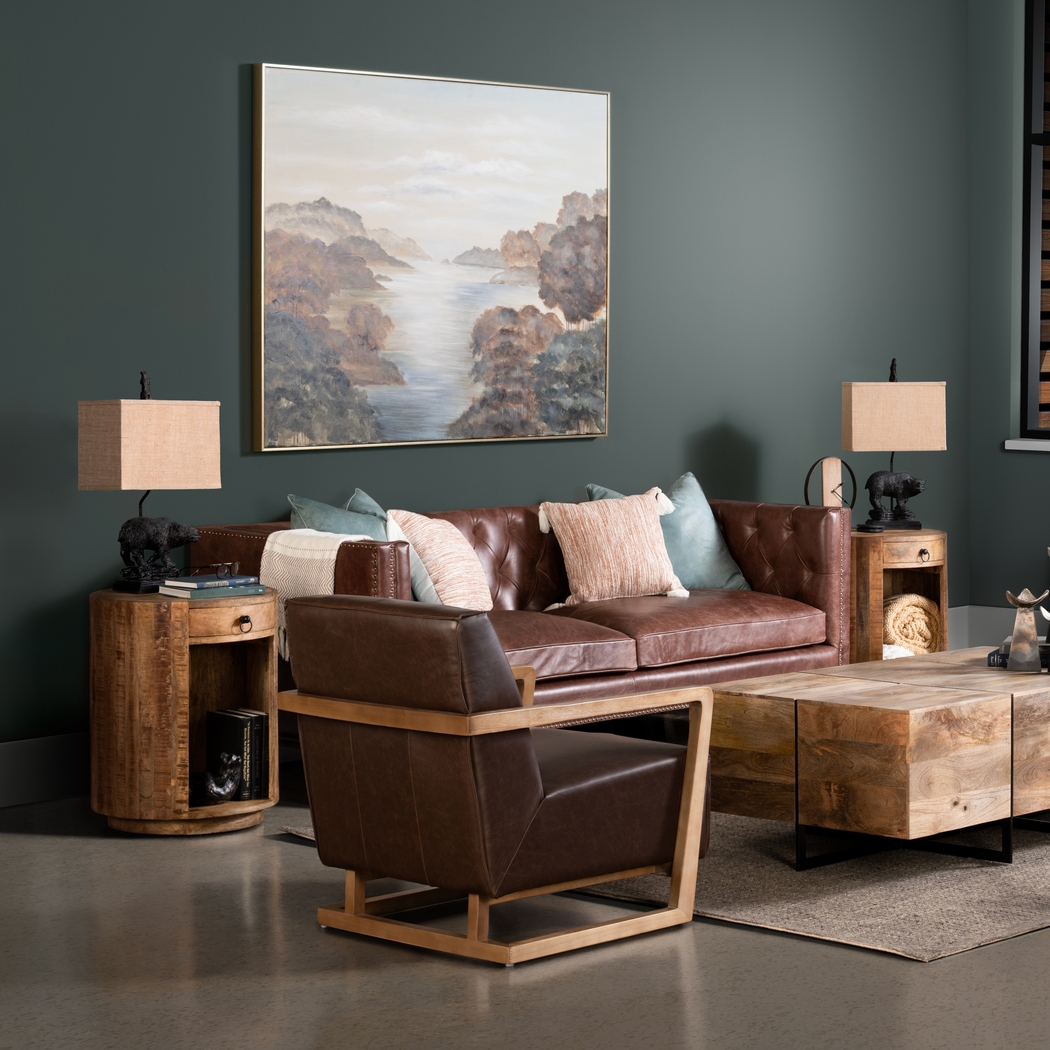 Tobery Brown End Table - Thumbnail - Image 2