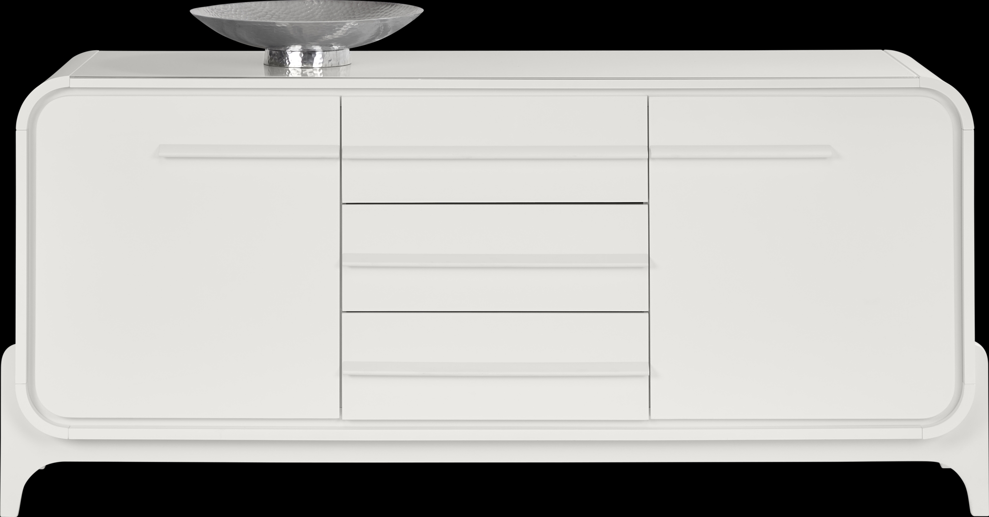 Tobian White Buffet Server - Thumbnail - Image 3
