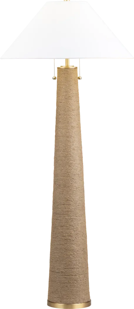 Tobias Natural Floor Lamp - Thumbnail - Image 2