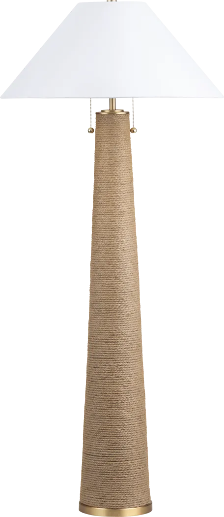 Tobias Natural Floor Lamp - Thumbnail - Image 1