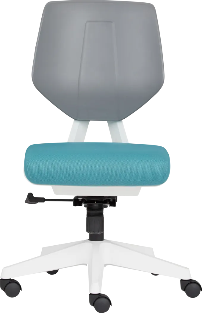 Tobie Teal Office Chair - Thumbnail - Image 2