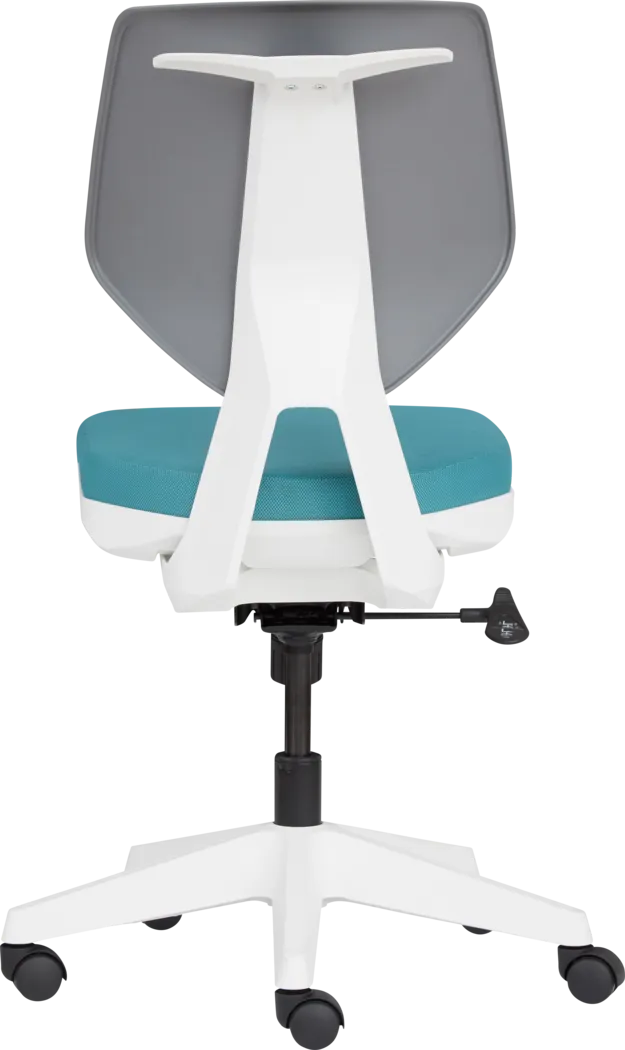 Tobie Teal Office Chair - Thumbnail - Image 6