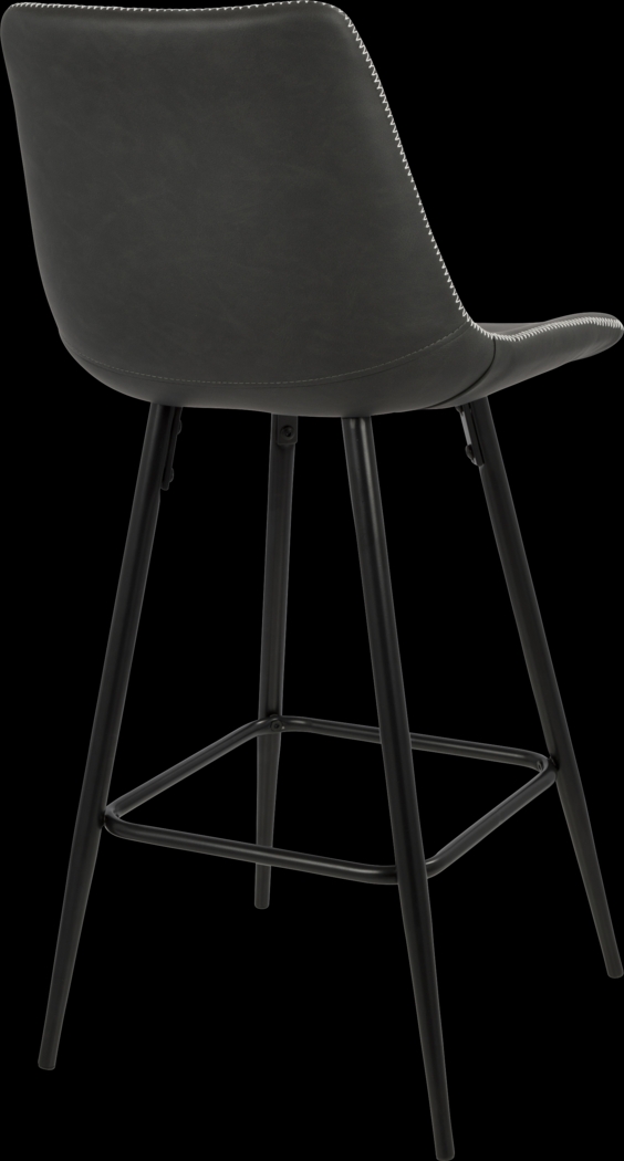Tobin Gray Counter Height Stool (Set of 2) - Thumbnail - Image 2