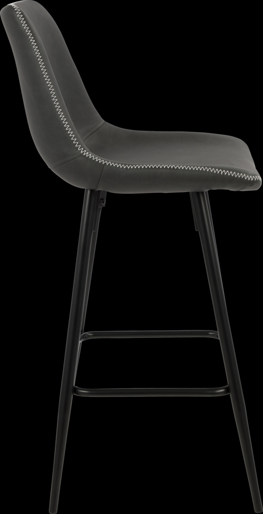 Tobin Gray Counter Height Stool (Set of 2) - Thumbnail - Image 3