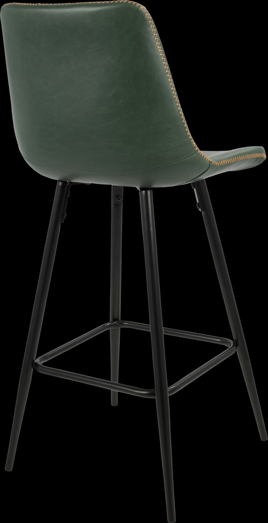 Tobin Green Counter Height Stool (Set of 2) - Thumbnail - Image 2
