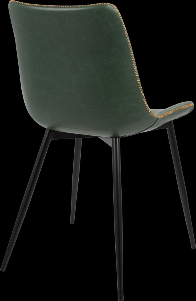 Tobin Green Dining Chair (Set of 2) - Thumbnail - Image 2
