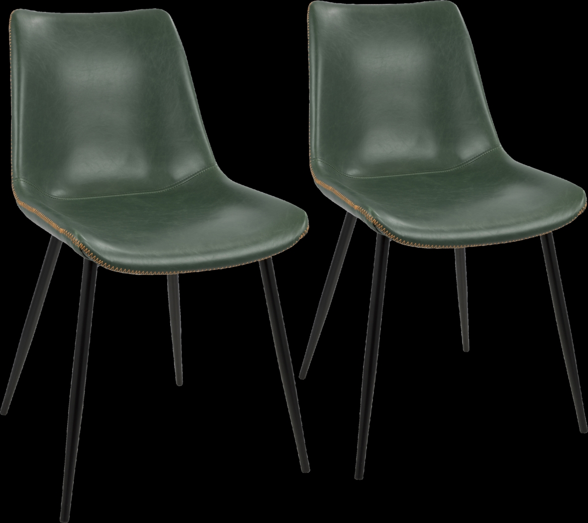 Tobin Green Dining Chair (Set of 2) - Thumbnail - Image 1