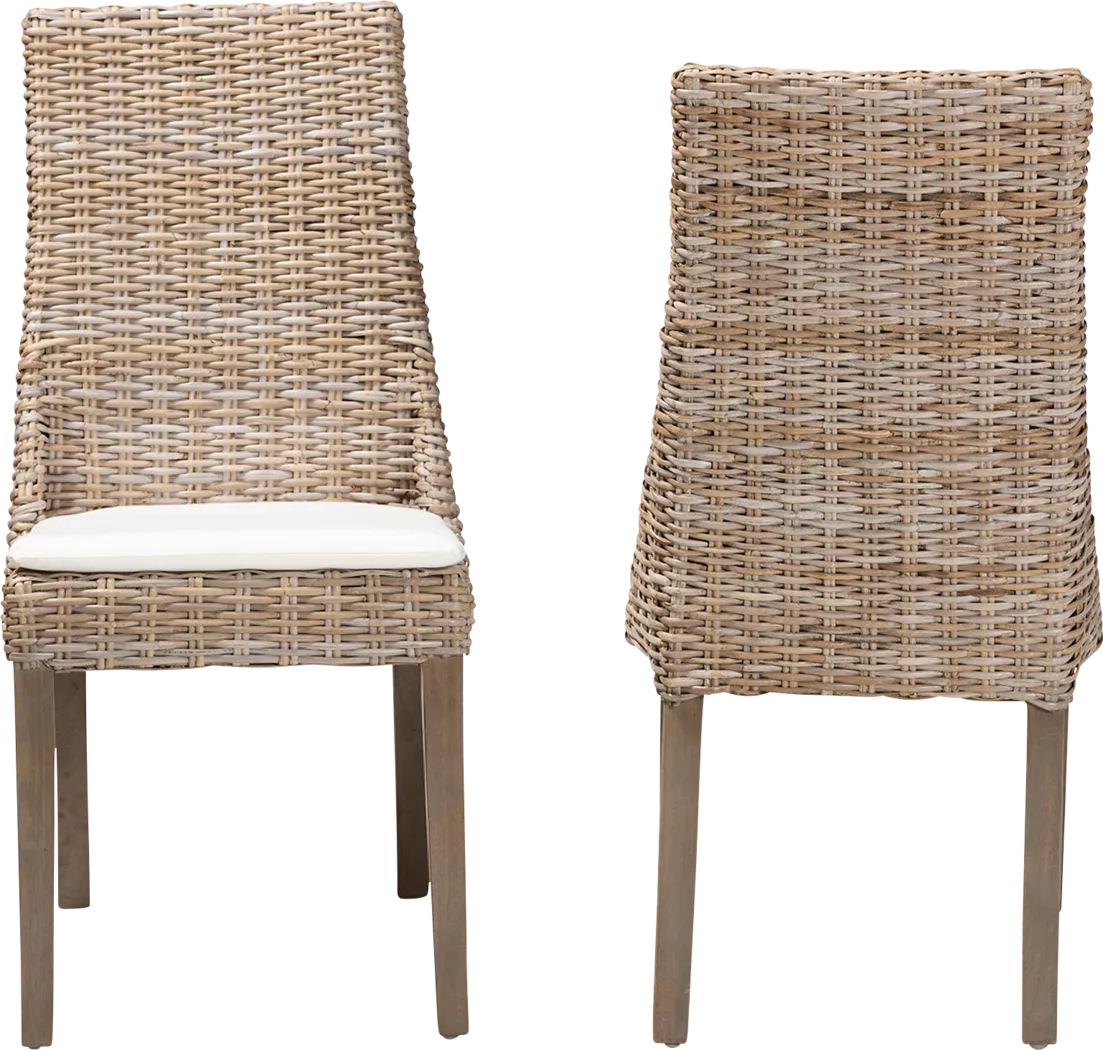 Tobinaelle Brown Side Chair, Set of 2 - Thumbnail - Image 3
