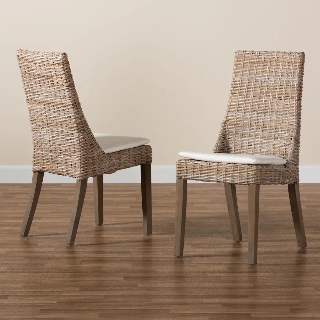 Tobinaelle Brown Side Chair, Set of 2 - Thumbnail - Image 8