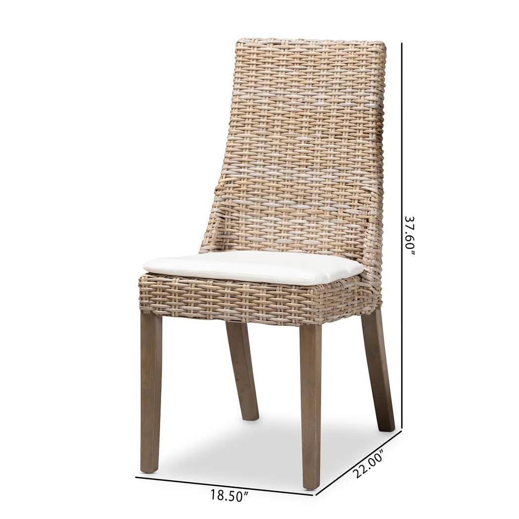 Tobinaelle Brown Side Chair, Set of 2 - Thumbnail - Image 9