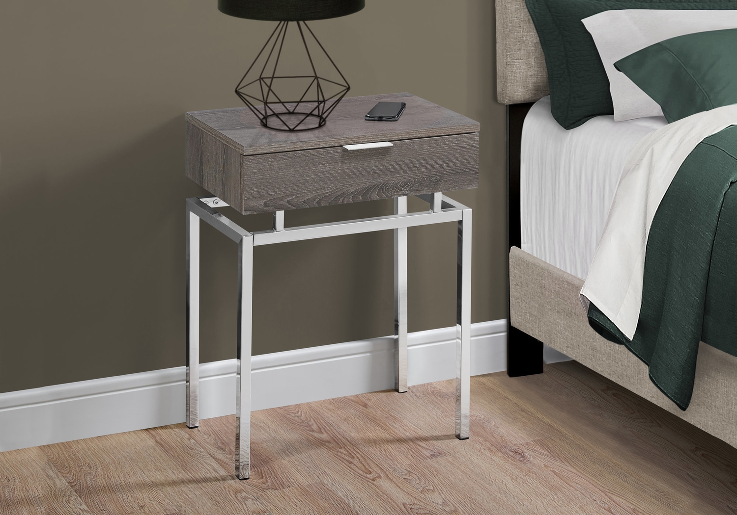 Tobylynn Taupe Accent Table - Thumbnail - Image 3