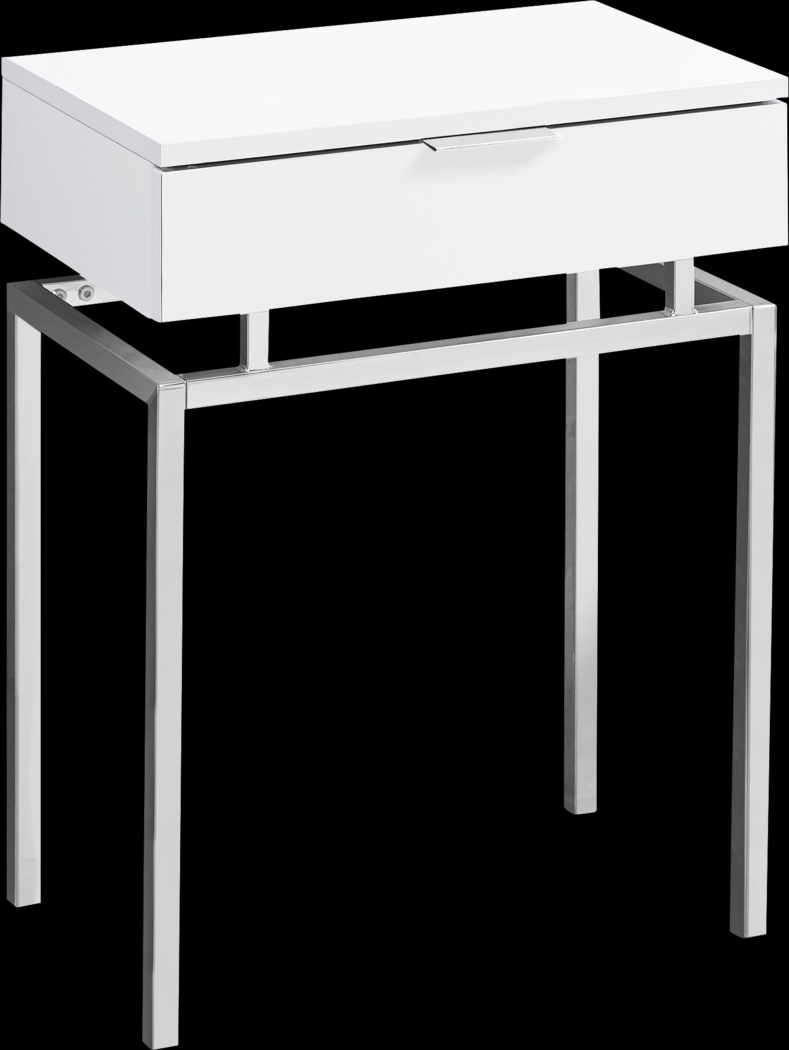 Tobylynn White Accent Table - Thumbnail - Image 1