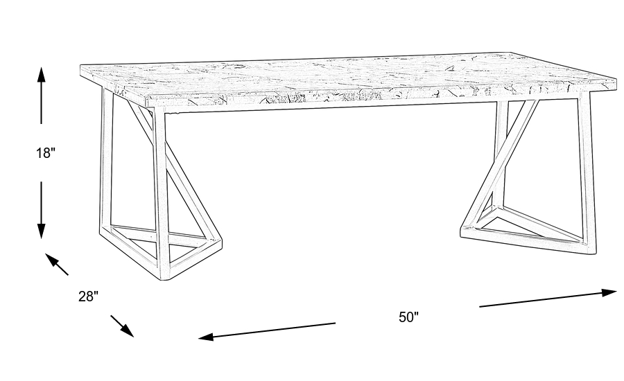 Dimension Image. Please refer to the Dimension Tab on this page for dimension details.