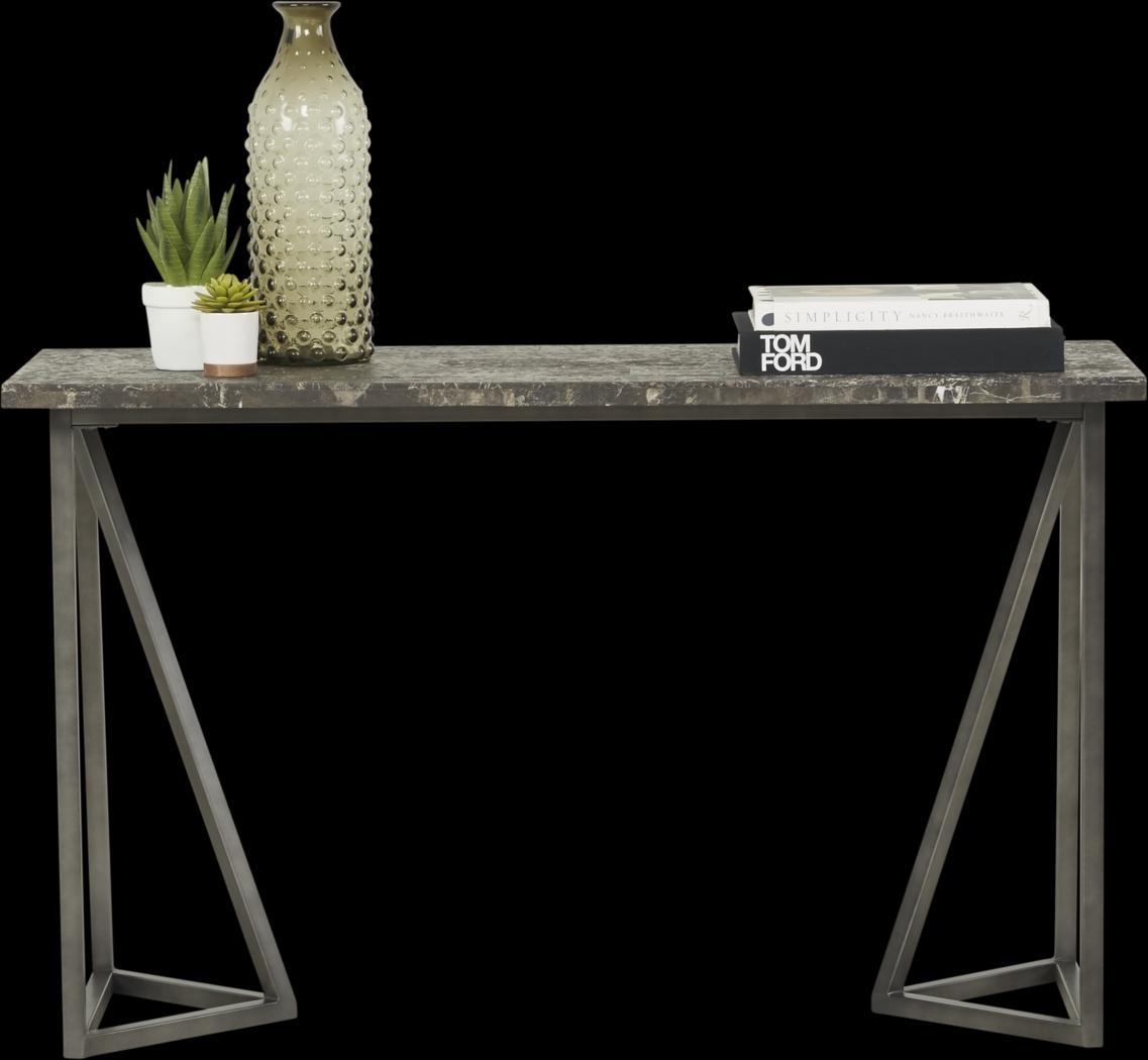 Tobyn Silver Sofa Table - Thumbnail - Image 2