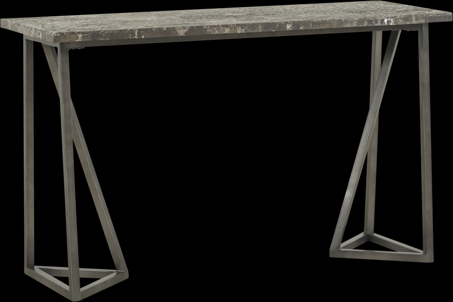 Tobyn Silver Sofa Table - Thumbnail - Image 1