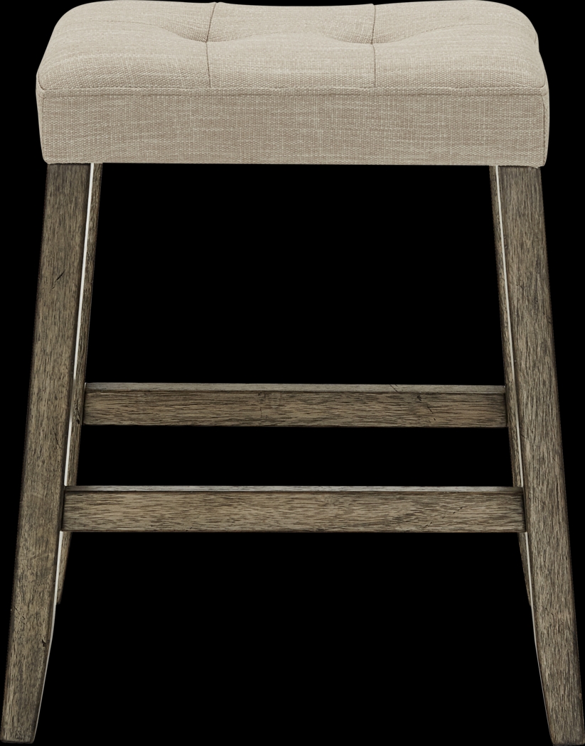 Tocata Gray Counter Stool, Set of 2 - Thumbnail - Image 2