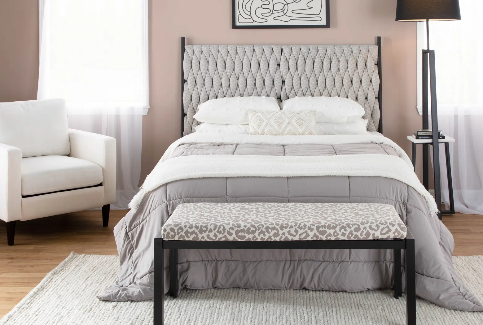 Tockington Cream Queen Headboard - Thumbnail - Image 5