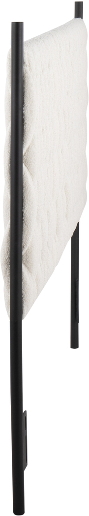 Tockington Cream Sherpa Queen Headboard - Thumbnail - Image 3