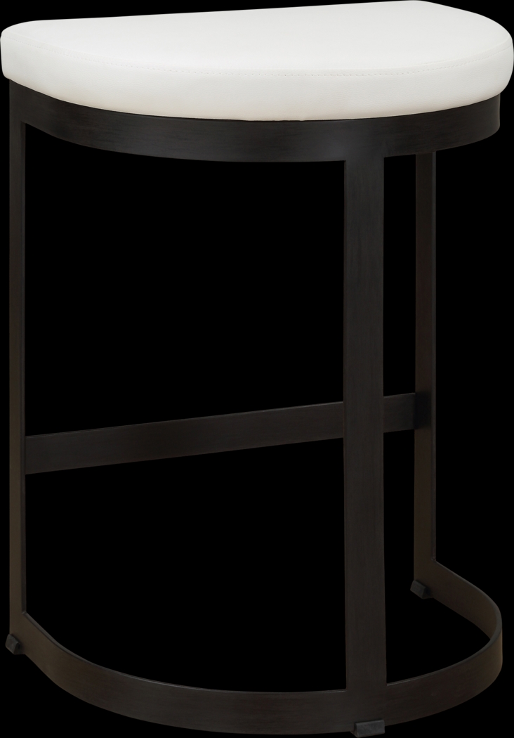 Toden White Counter Stool - Thumbnail - Image 2