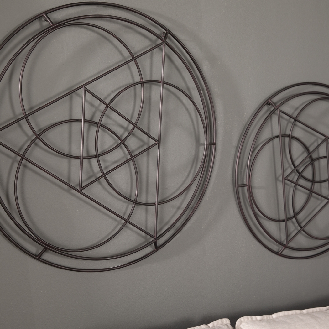 Todville Black Wall Decor, Set of 2 - Thumbnail - Image 2