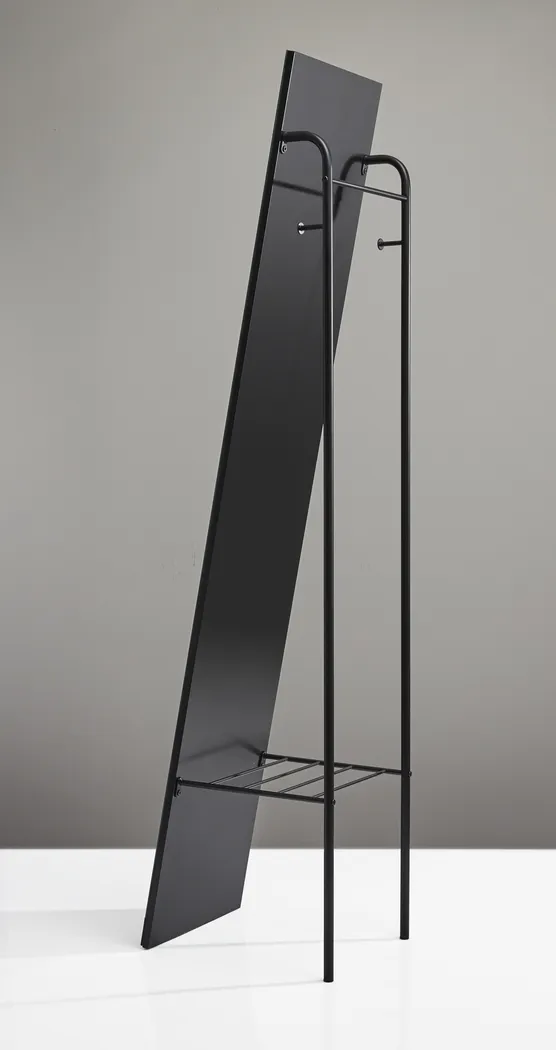 Toftree Black Leaner Mirror - Thumbnail - Image 2