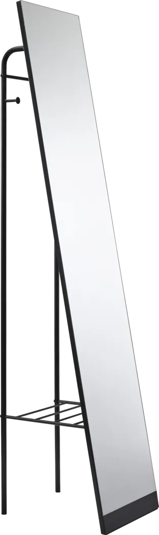 Toftree Black Leaner Mirror - Thumbnail - Image 1