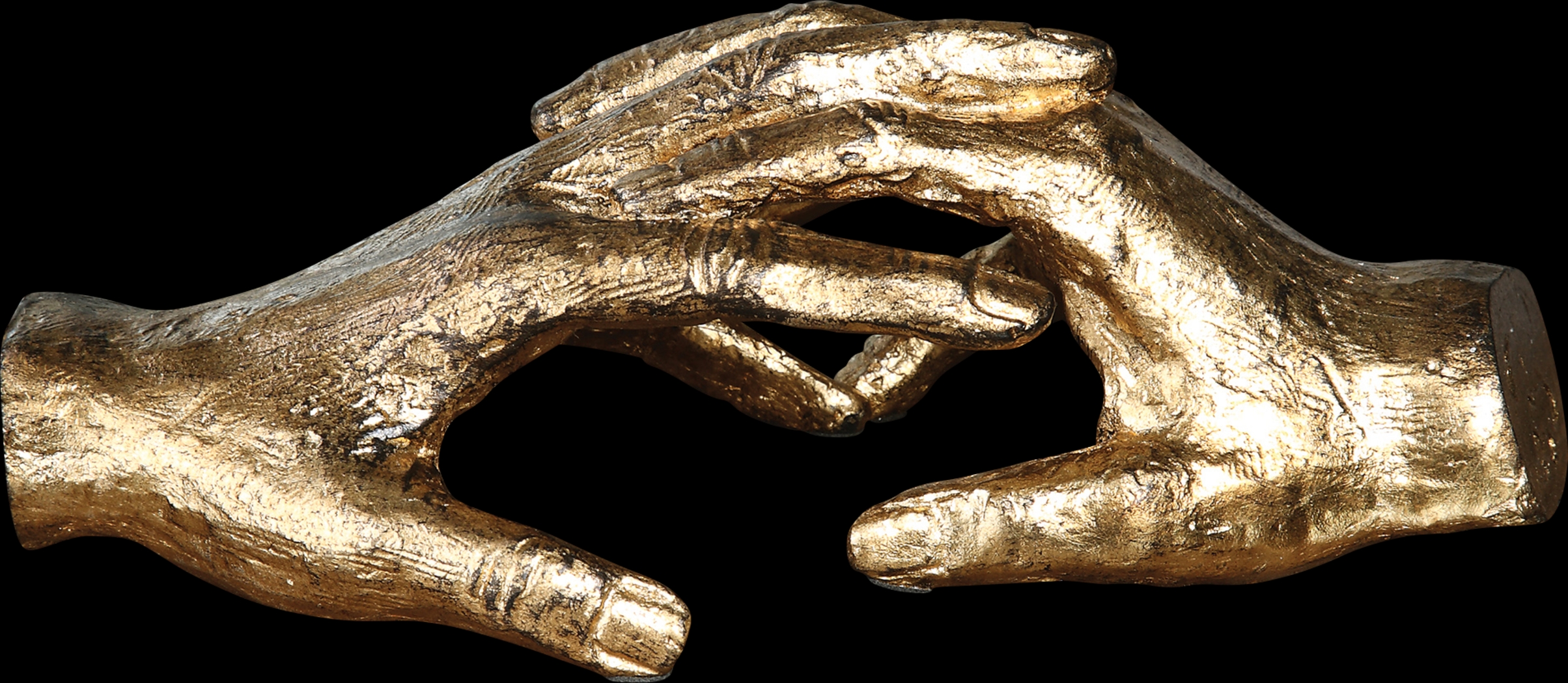 Together At Last Gold Sculpture - Thumbnail - Image 1