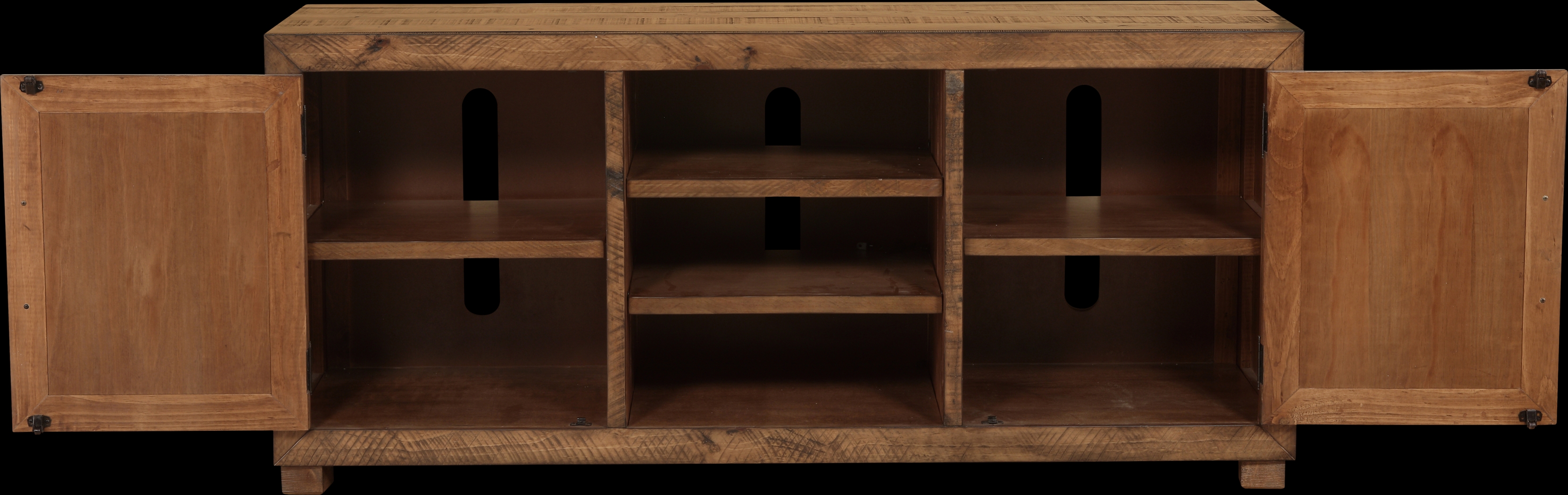 Toiya Brown 65 In. Console - Thumbnail - Image 2