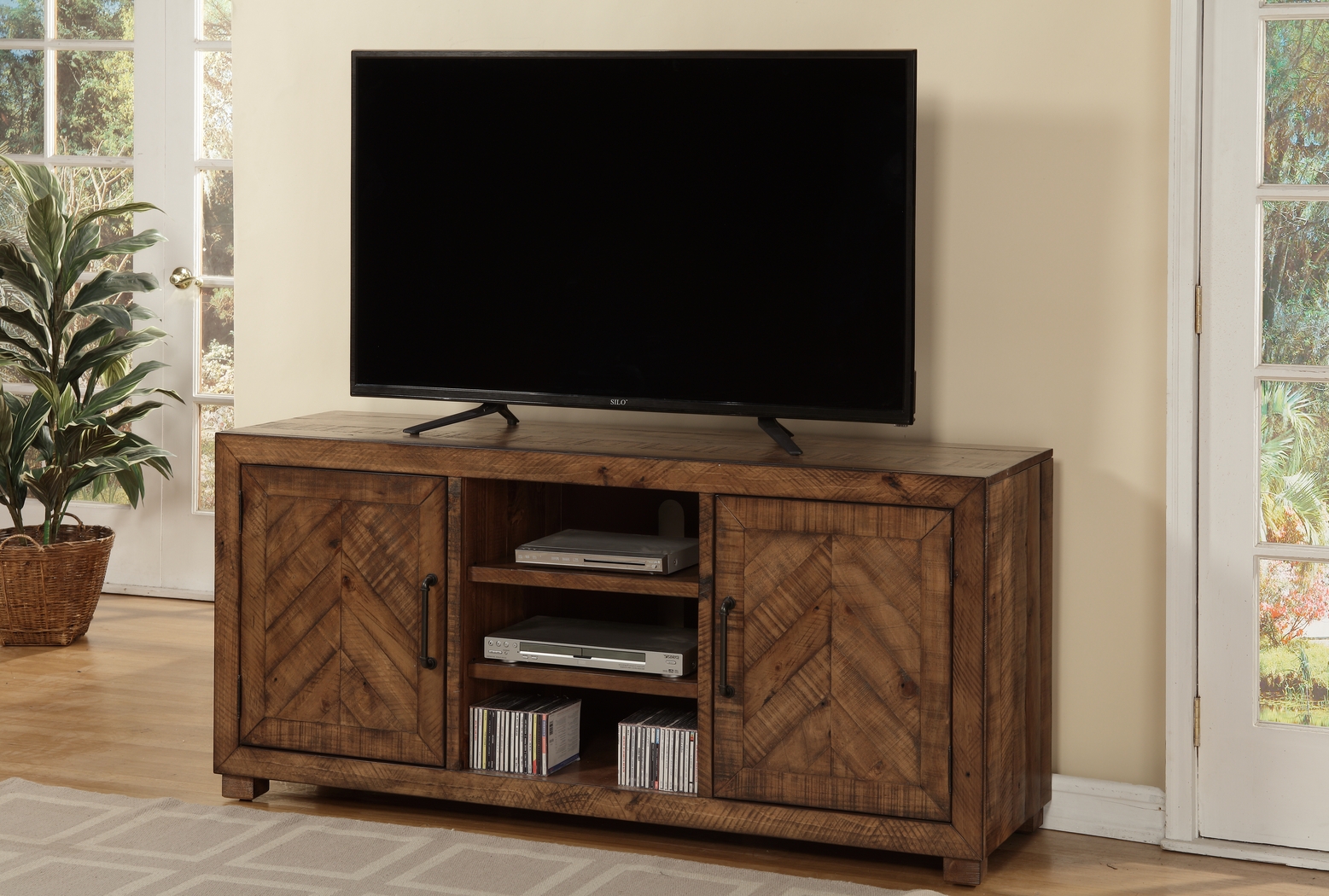 Toiya Brown 65 In. Console - Thumbnail - Image 6