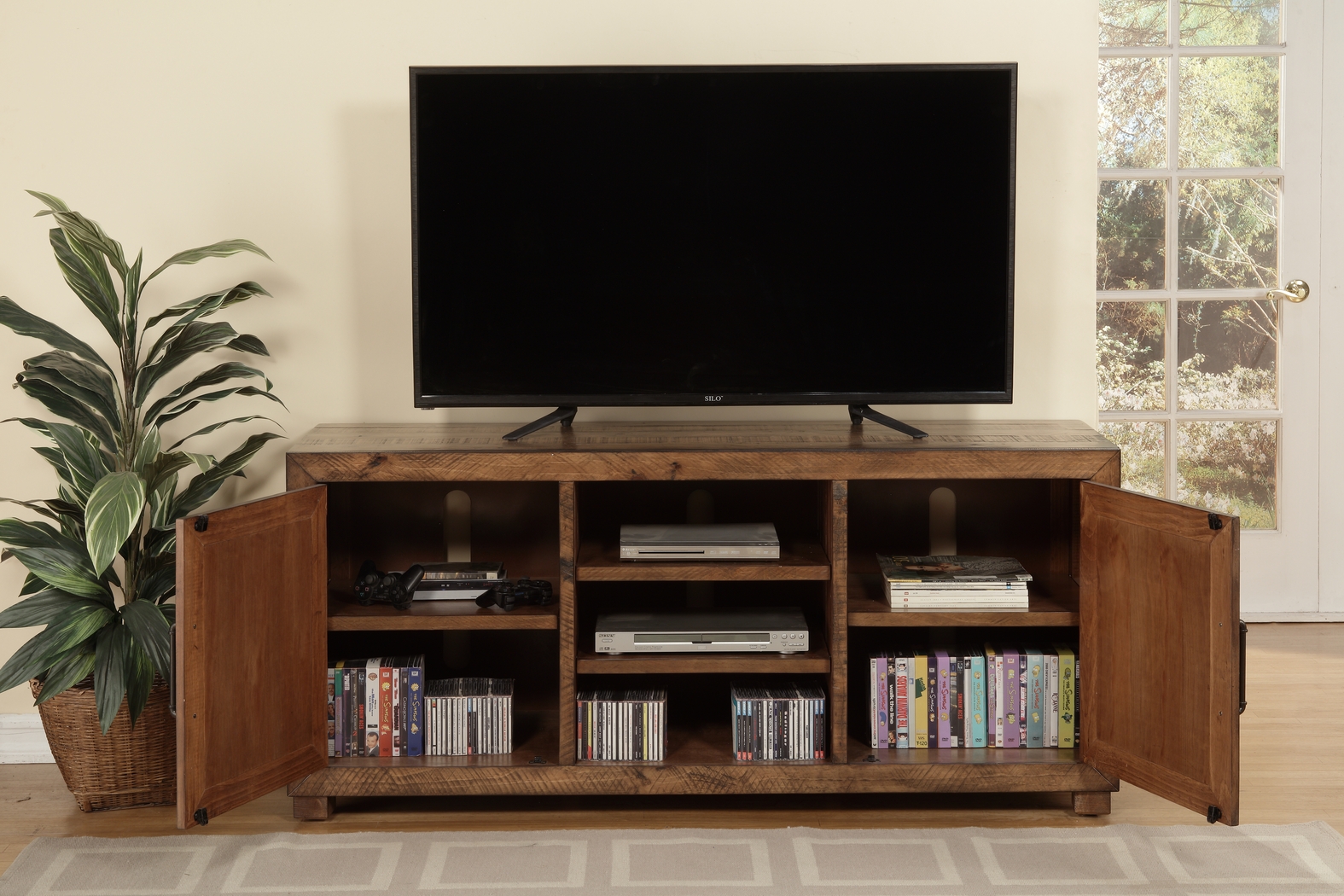 Toiya Brown 65 In. Console - Thumbnail - Image 7