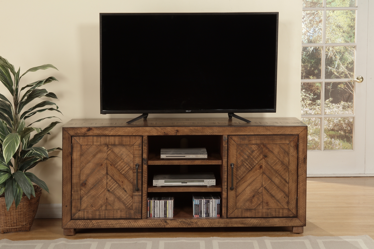 Toiya Brown 65 In. Console - Thumbnail - Image 8