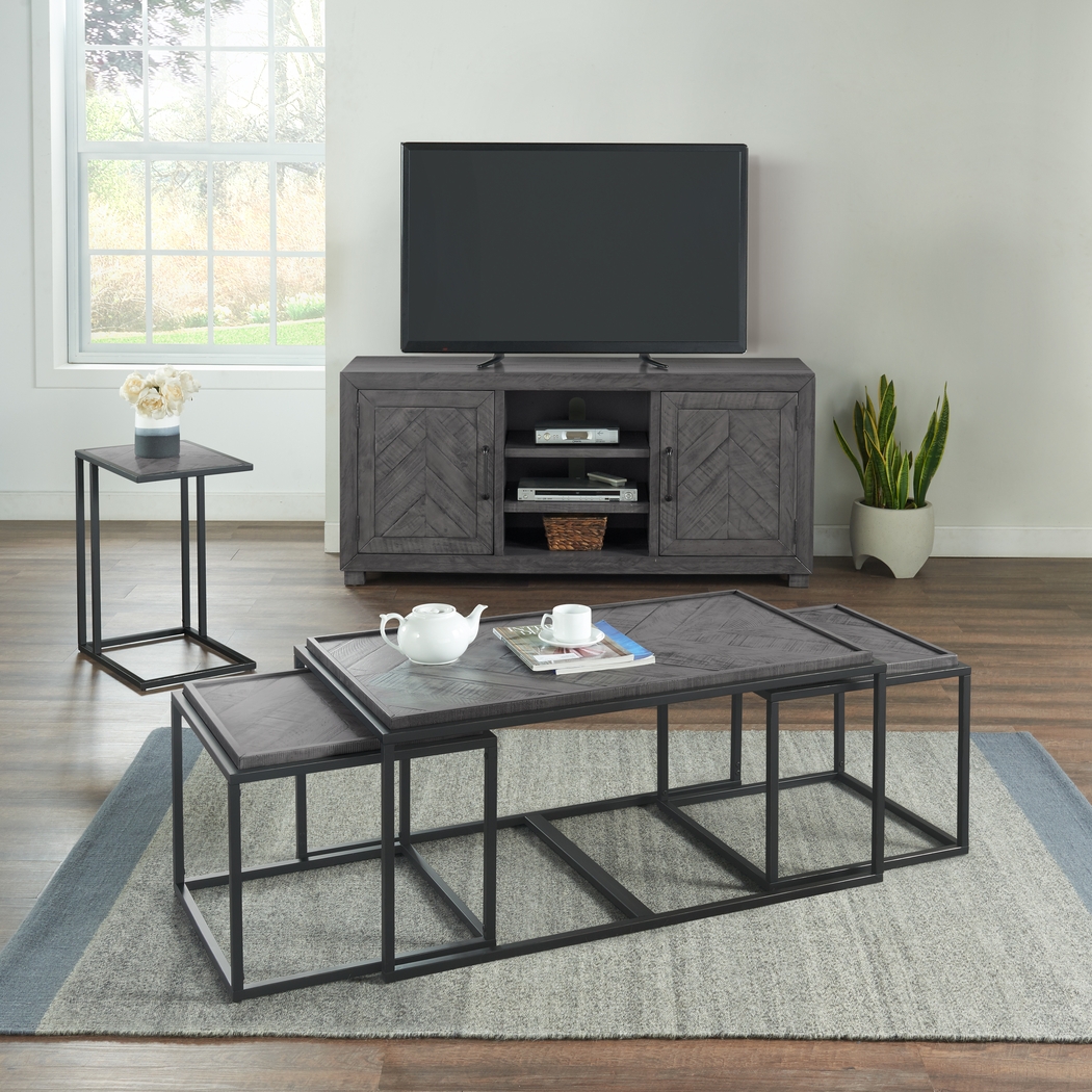 Toiya Brown 65 In. Console - Thumbnail - Image 10