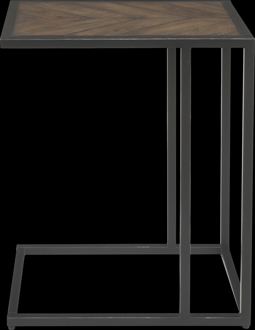 Toiya Brown End Table - Thumbnail - Image 2