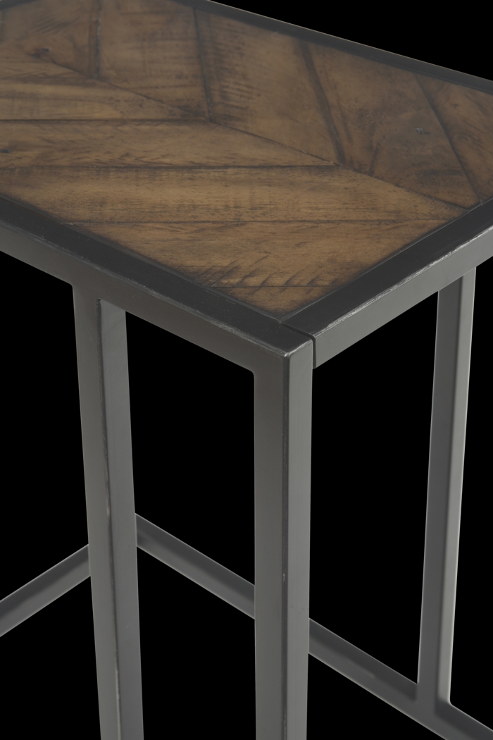 Toiya Brown End Table - Thumbnail - Image 4