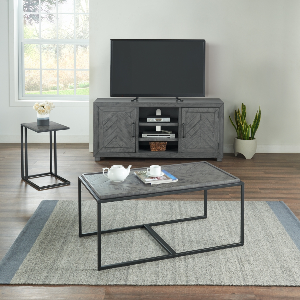 Toiya Gray Cocktail Table, Set of 3 - Thumbnail - Image 6