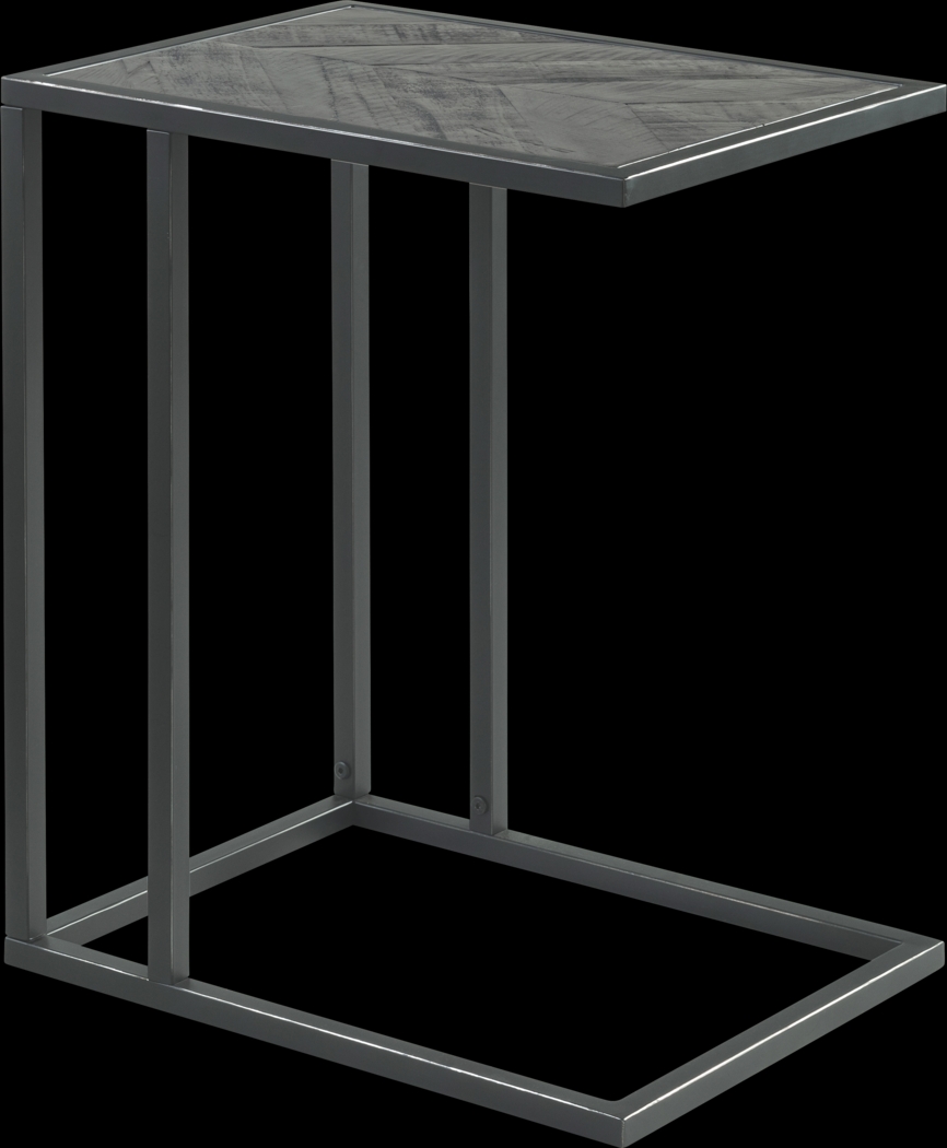 Toiya Gray End Table - Thumbnail - Image 1