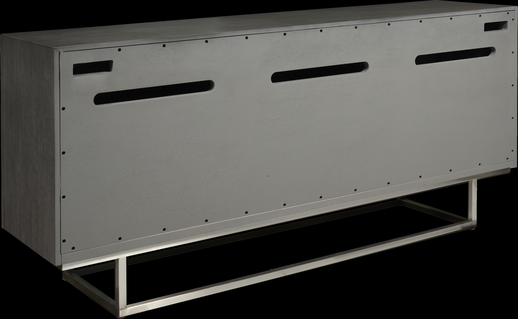 Toledanno Gray Credenza - Thumbnail - Image 5