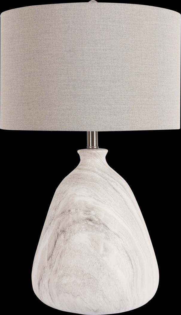Toledo Circle Gray Lamp - Thumbnail - Image 1