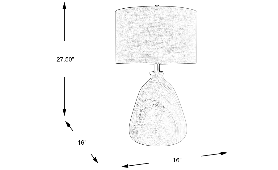 Dimension Image. Please refer to the Dimension Tab on this page for dimension details.