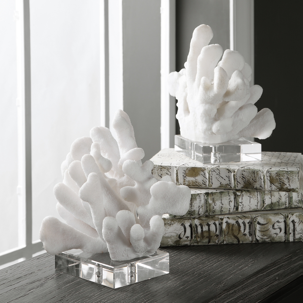 Toliver White Bookend, Set of 2 - Thumbnail - Image 3