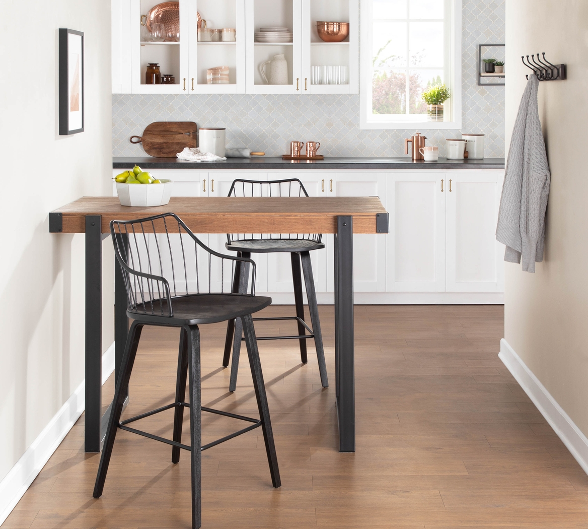 Tollefs Black Counter Height Stool - Thumbnail - Image 12