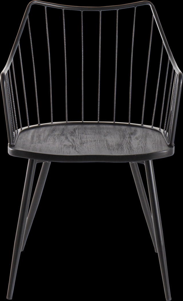 Tollefs Black Side Chair - Thumbnail - Image 5