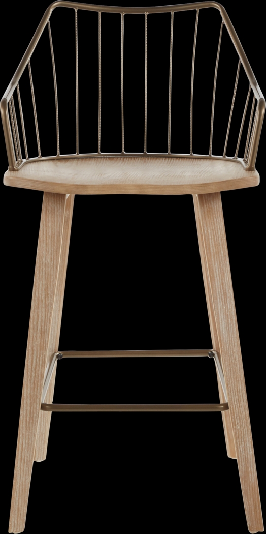 Tollefs White Counter Height Stool - Thumbnail - Image 5