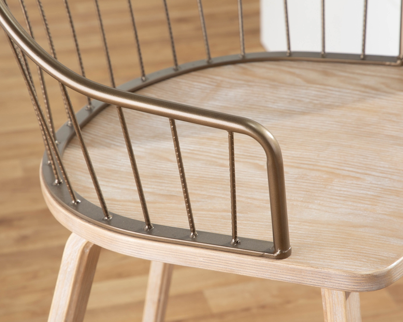 Tollefs White Counter Height Stool - Thumbnail - Image 7