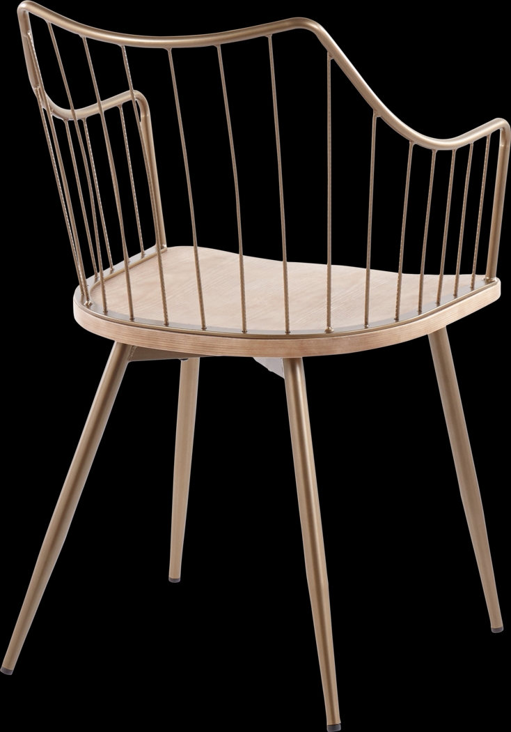 Tollefs White Side Chair - Thumbnail - Image 3