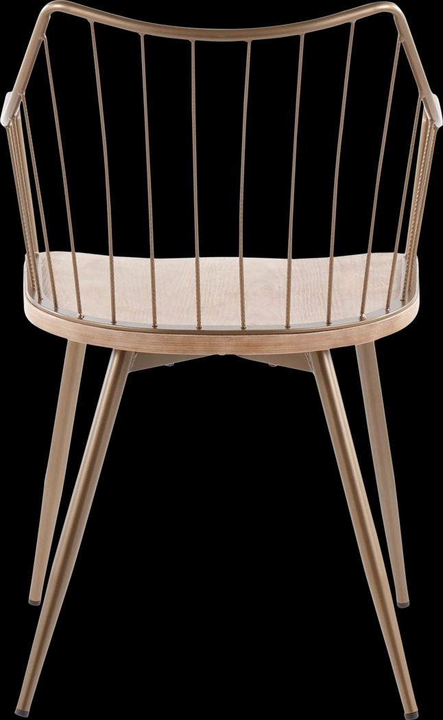 Tollefs White Side Chair - Thumbnail - Image 4