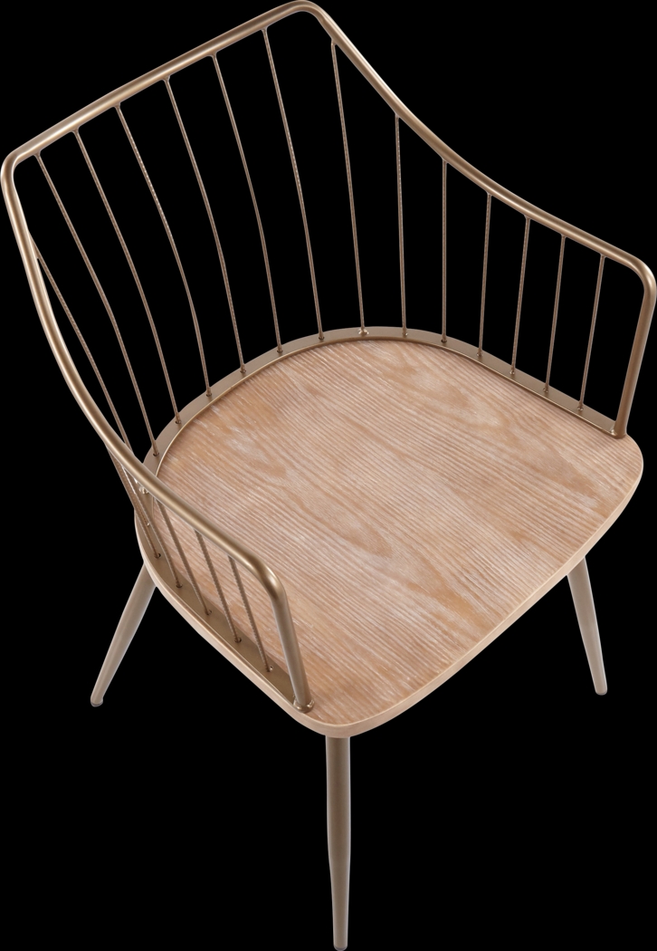 Tollefs White Side Chair - Thumbnail - Image 6