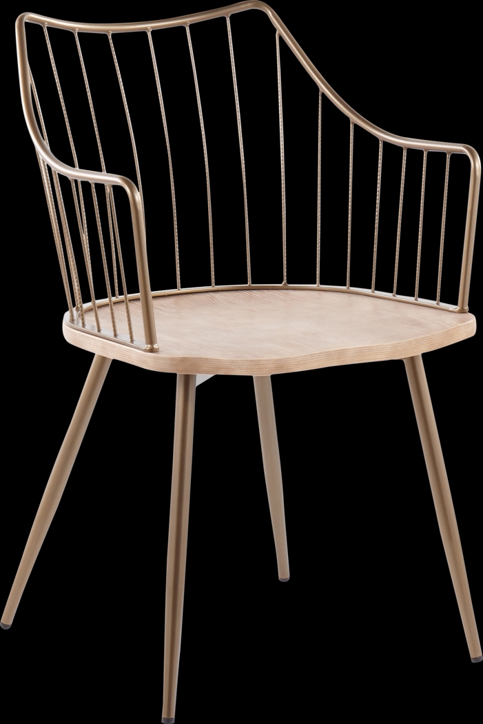 Tollefs White Side Chair - Thumbnail - Image 1